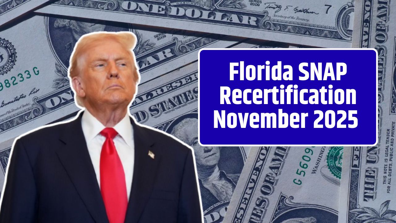 Florida SNAP Recertification November 2025